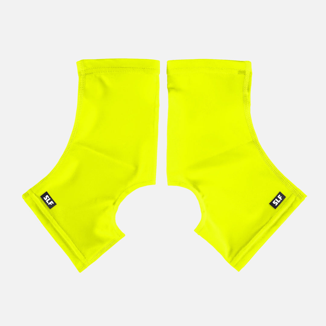 Safety Yellow Kids Spats / Cleat Covers