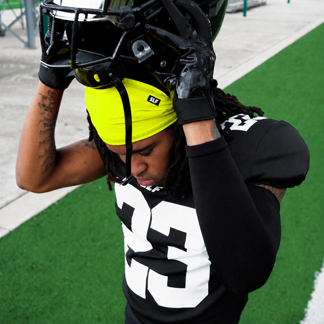 Safety Yellow Skull Wrap