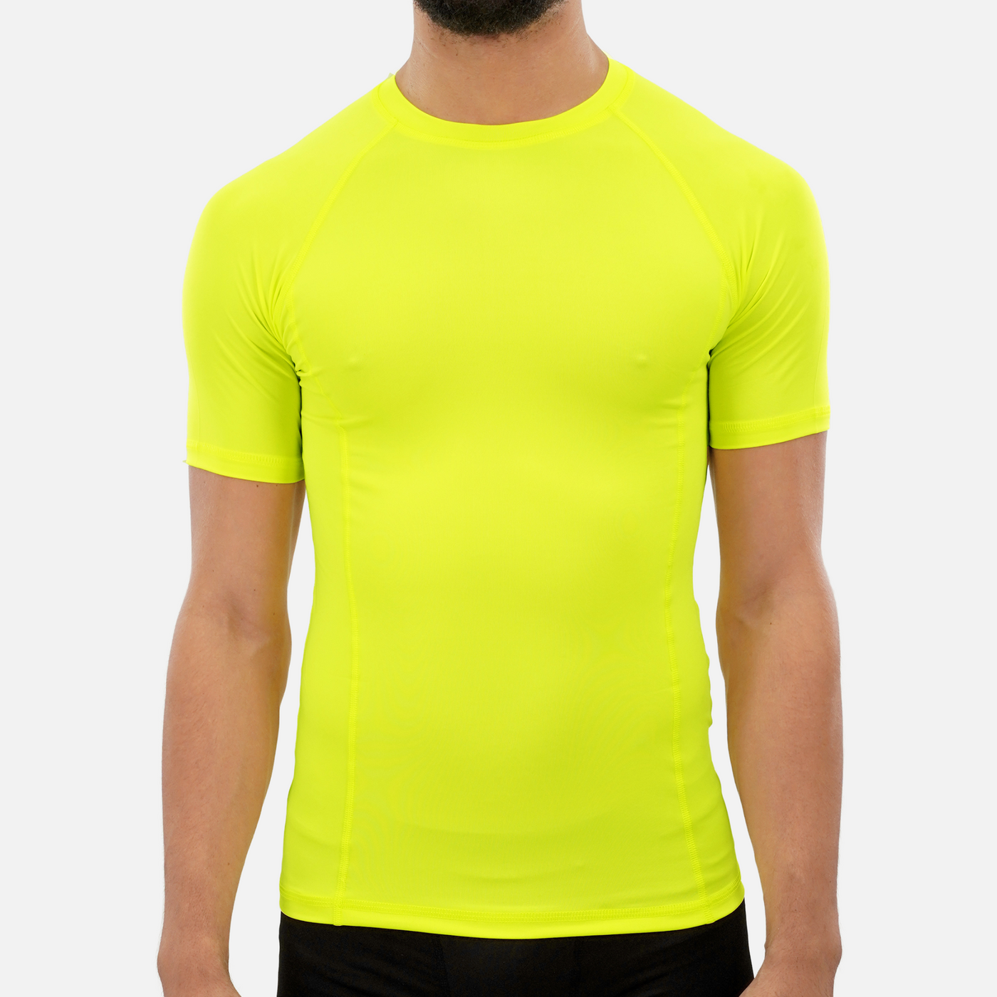 Safety Yellow Compression Shirt