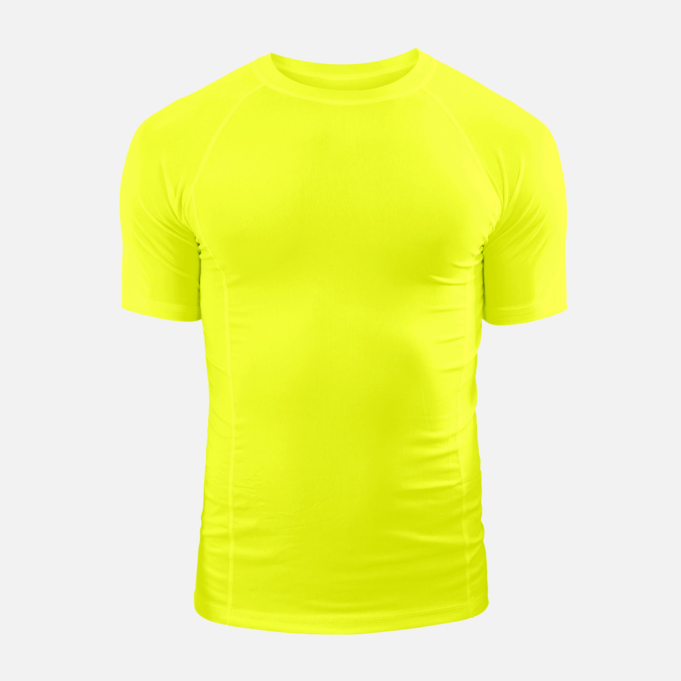 Safety Yellow Compression Shirt