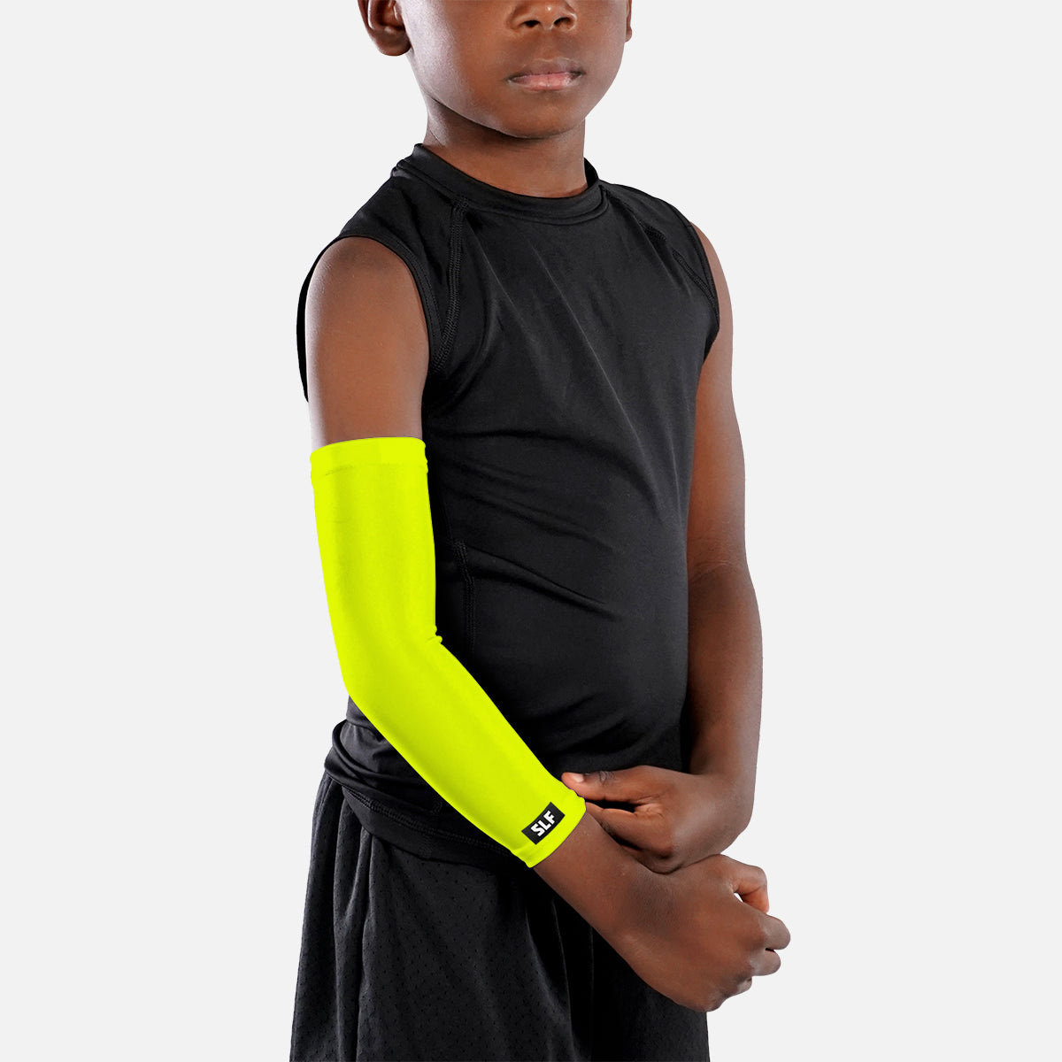 Safety Yellow Kids Arm Sleeve