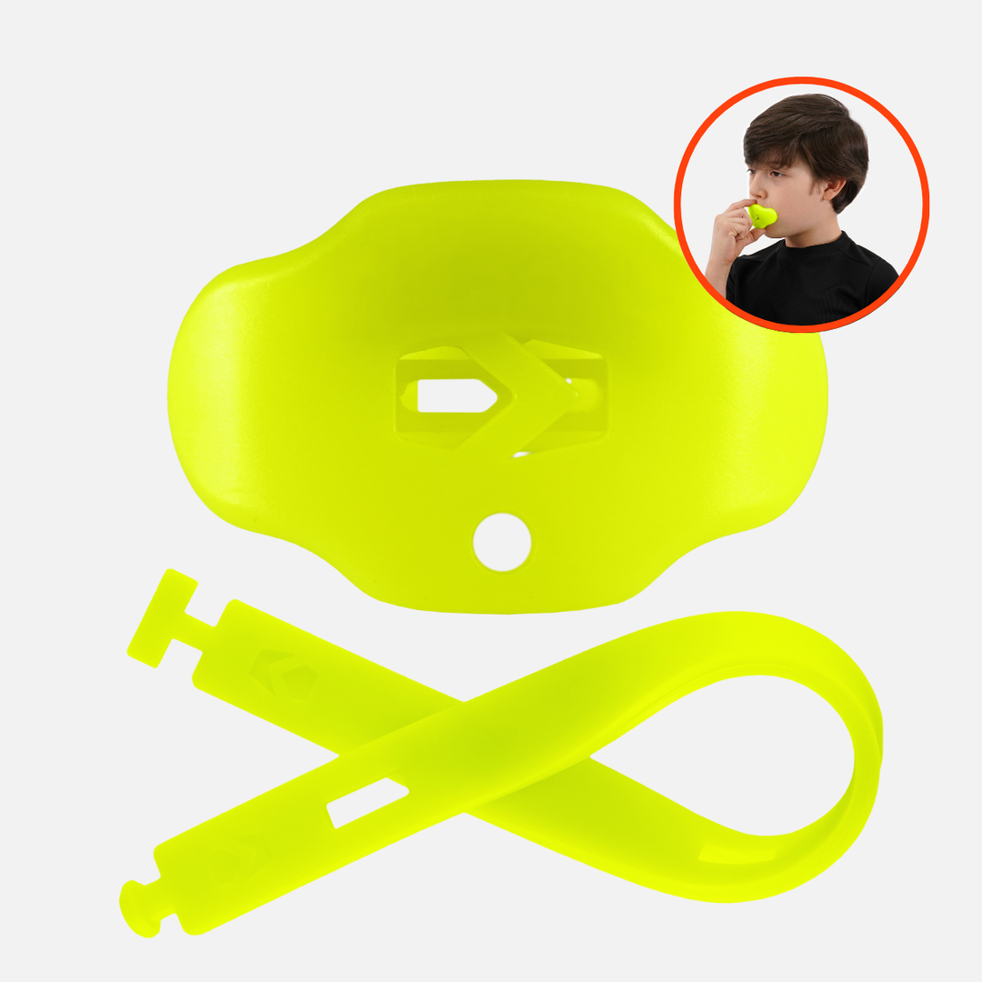 Safety Yellow Kids Soft Football Mouthguard