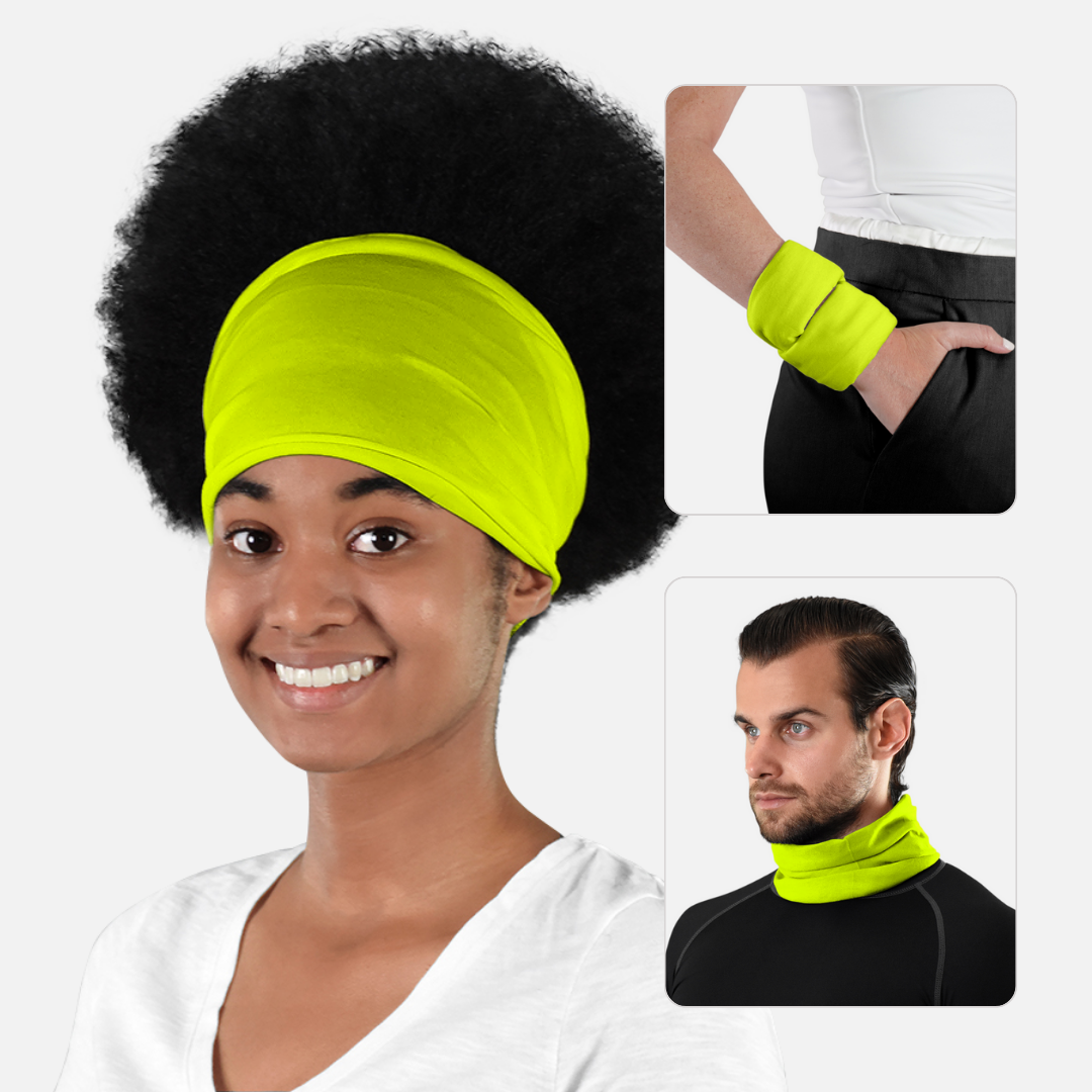 Safety Yellow Neck Gaiter – SLEEFS Safety Yellow Neck Gaiter – SLEEFS