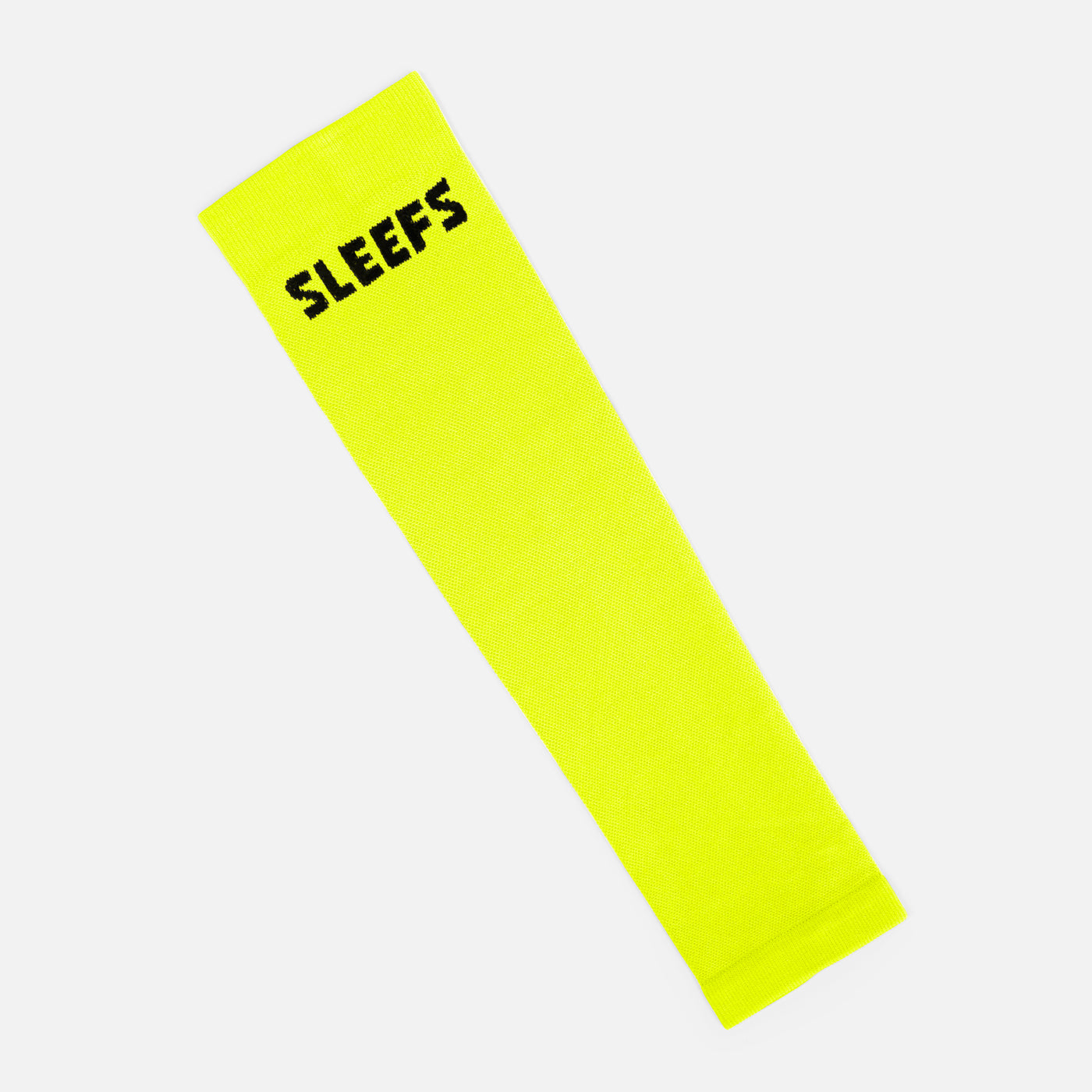 Safety Yellow One Size Fits All Arm Sleeve with Logo