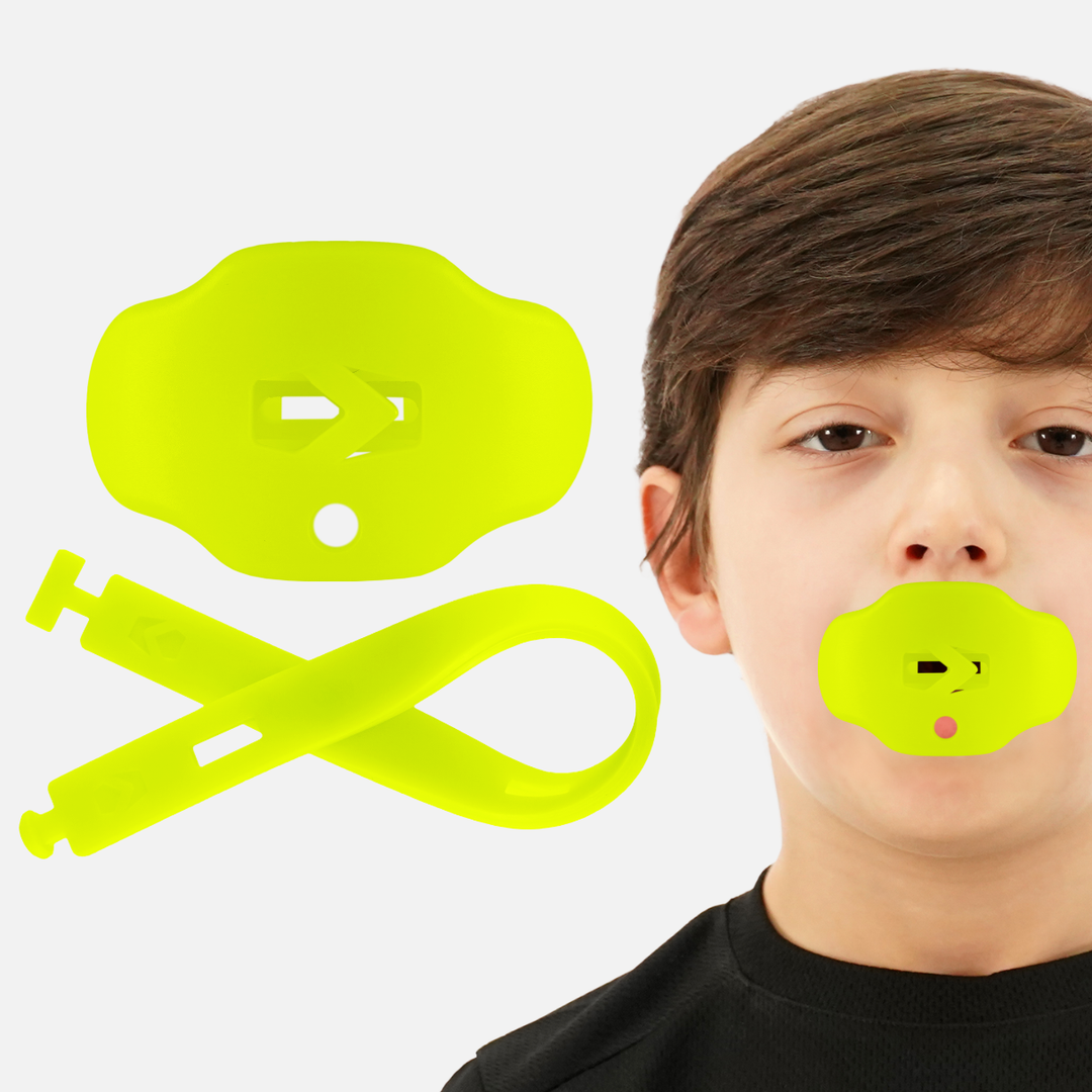 Safety Yellow Kids Soft Football Mouthguard