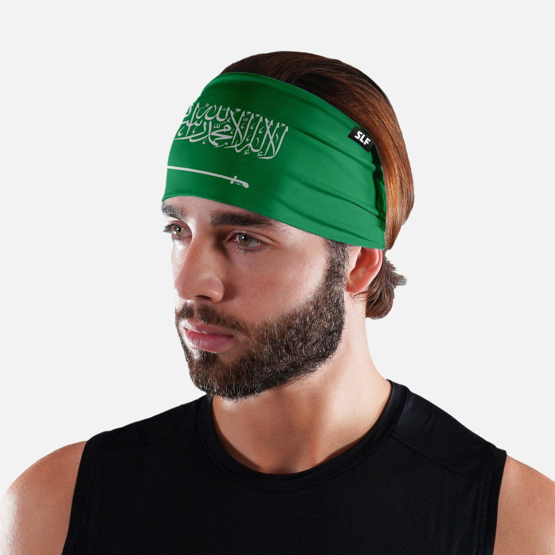 Saudi Arabia Flag Headband
