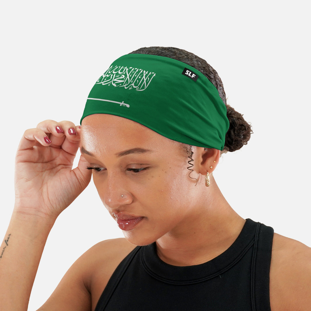 Saudi Arabia Flag Headband