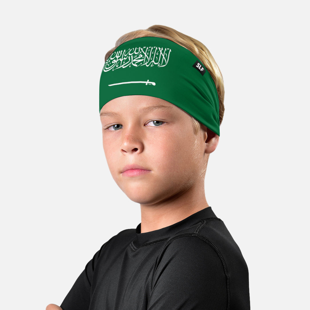 Saudi Arabia Flag Kids Headband