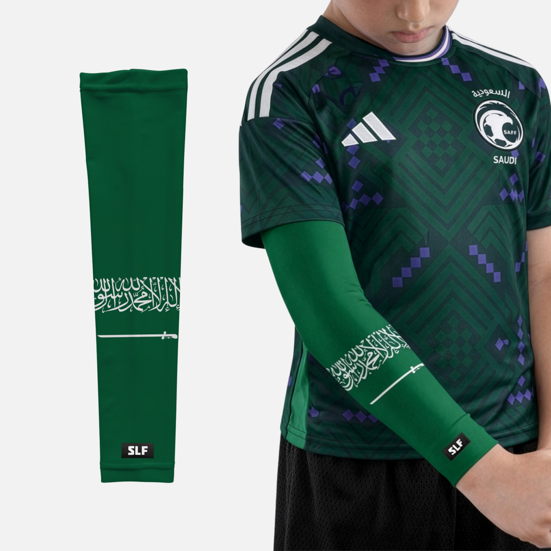 Saudi Arabia Flag Kids Arm Sleeve