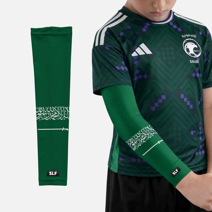 Saudi Arabia Flag Kids Arm Sleeve