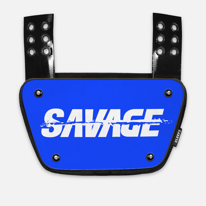 Sleefs Savage Blue Sticker for Backplate