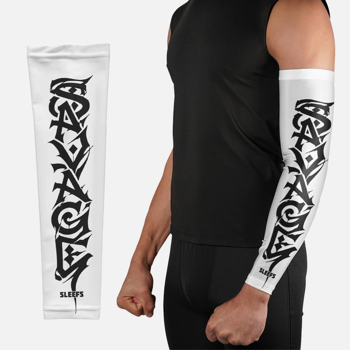 Savage Ink White Arm Sleeve