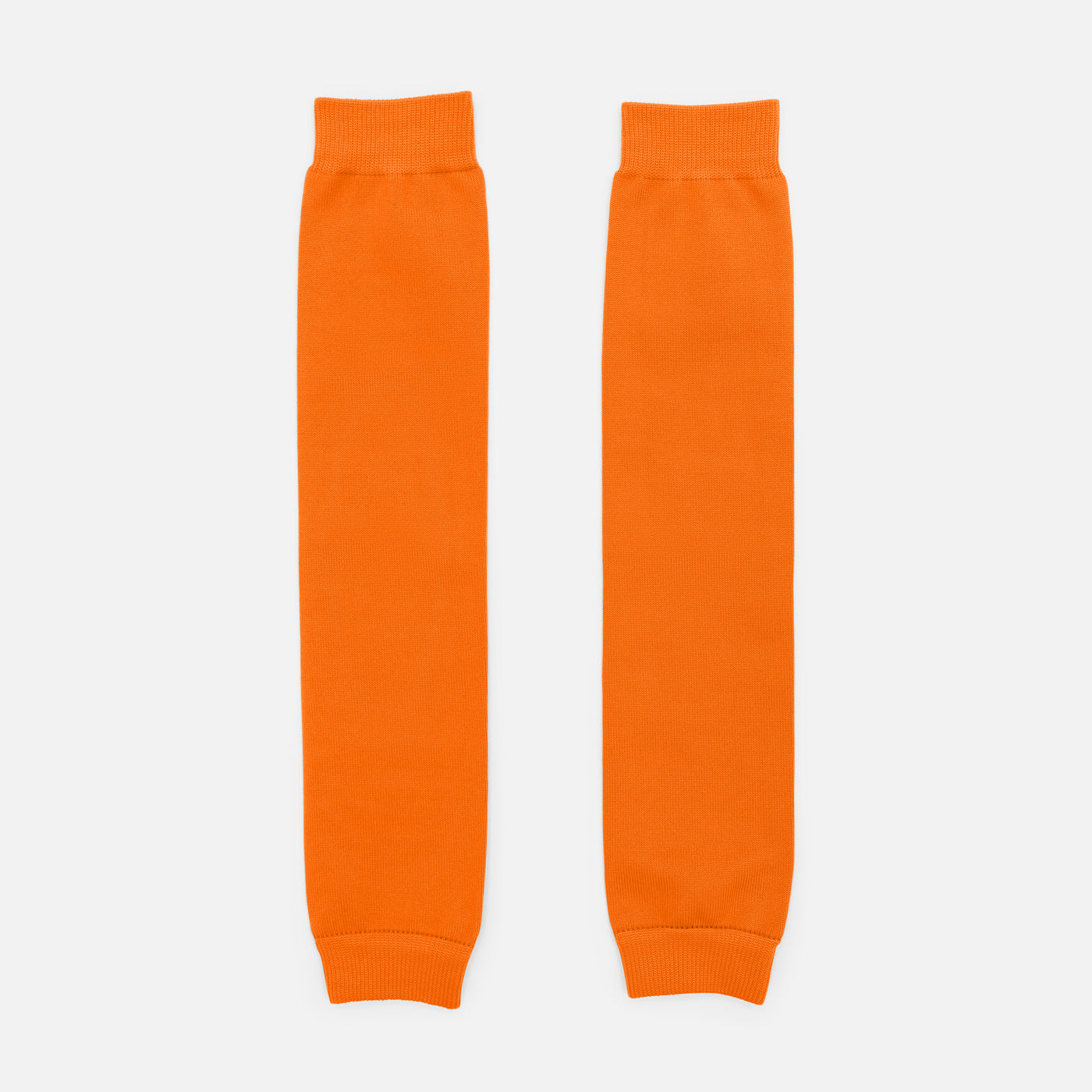 Hot Orange Scrunchie Leg Sleeves