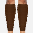 Hue Brown Scrunchie Leg Sleeves