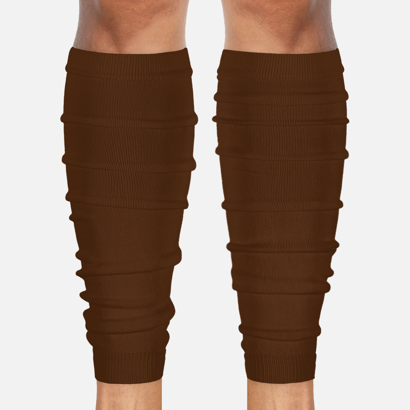 Hue Brown Scrunchie Leg Sleeves