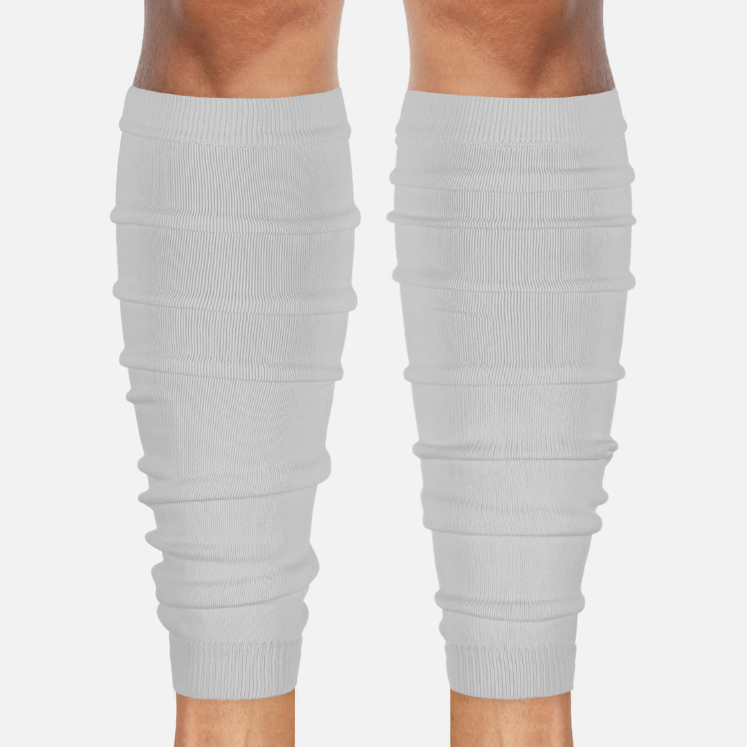 Hue Light Gray Scrunchie Leg Sleeves