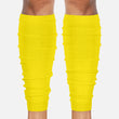 Hue Yellow Scrunchie Leg Sleeves