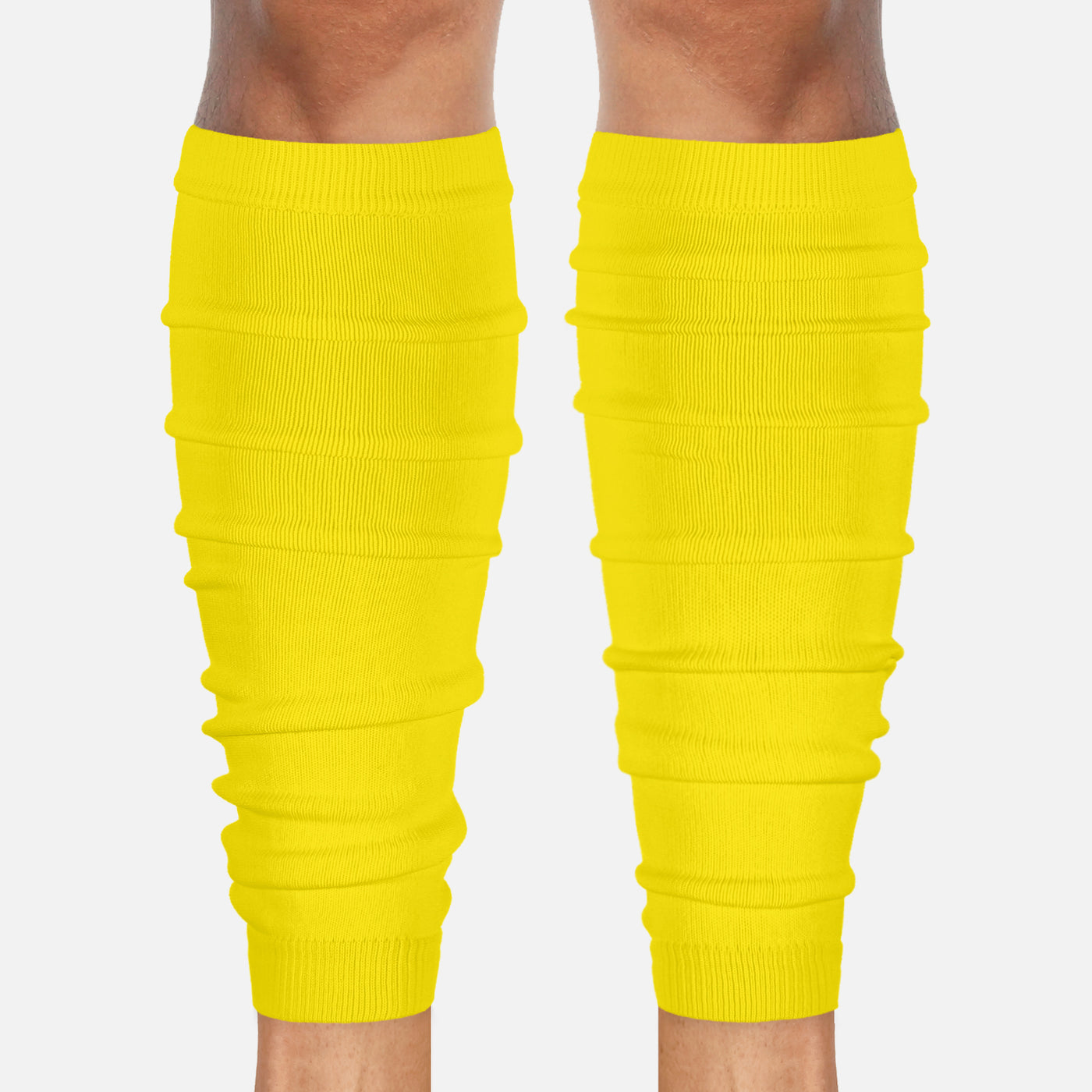 Hue Yellow Scrunchie Leg Sleeves