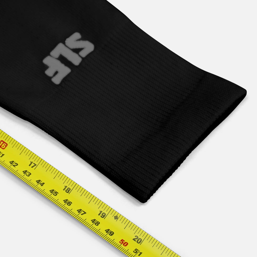 Black Lineman Scrunchie Leg Sleeves