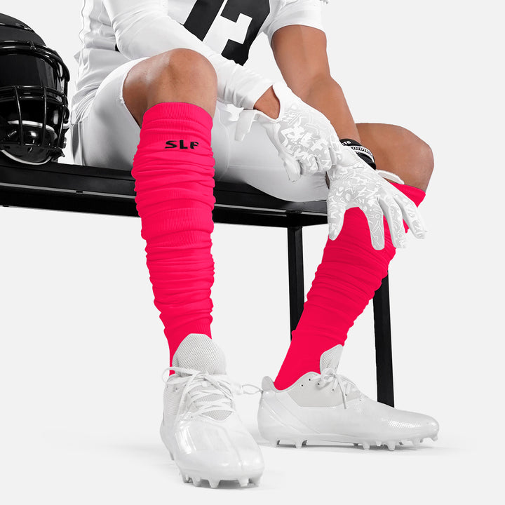 Hue Pink Scrunchie Sock Extensions