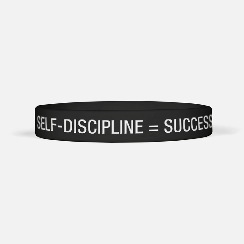 Self-Discipline = Success Motivational Wristband