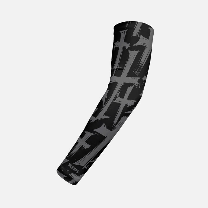 Shadow Cross Pattern Kids Arm Sleeve
