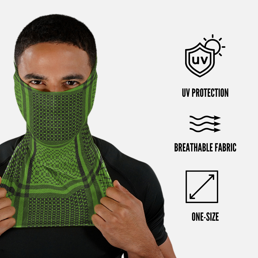 Shemagh Moss Neck Gaiter