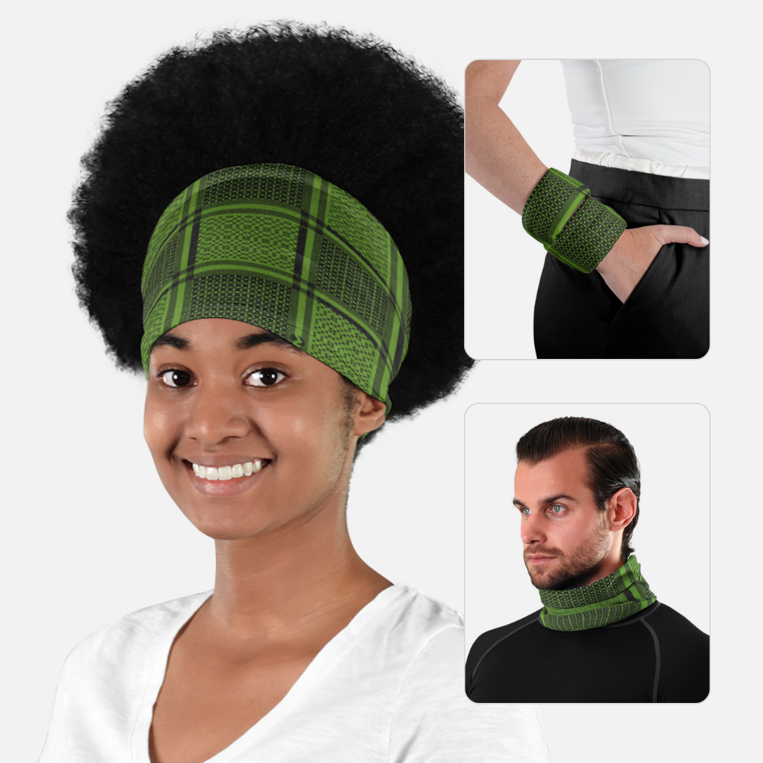 Shemagh Moss Neck Gaiter