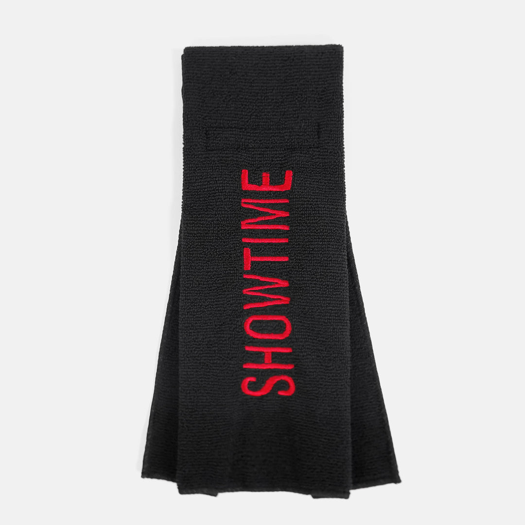 Showtime Black Football Towel