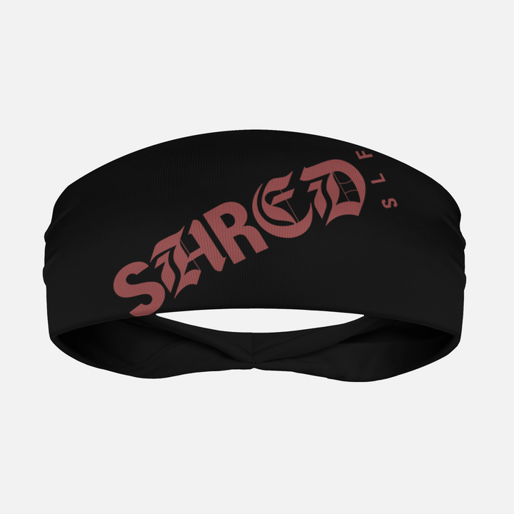 Shred Black Headband