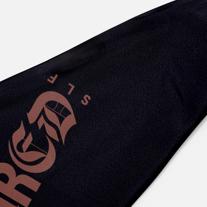 Shred Black Headband