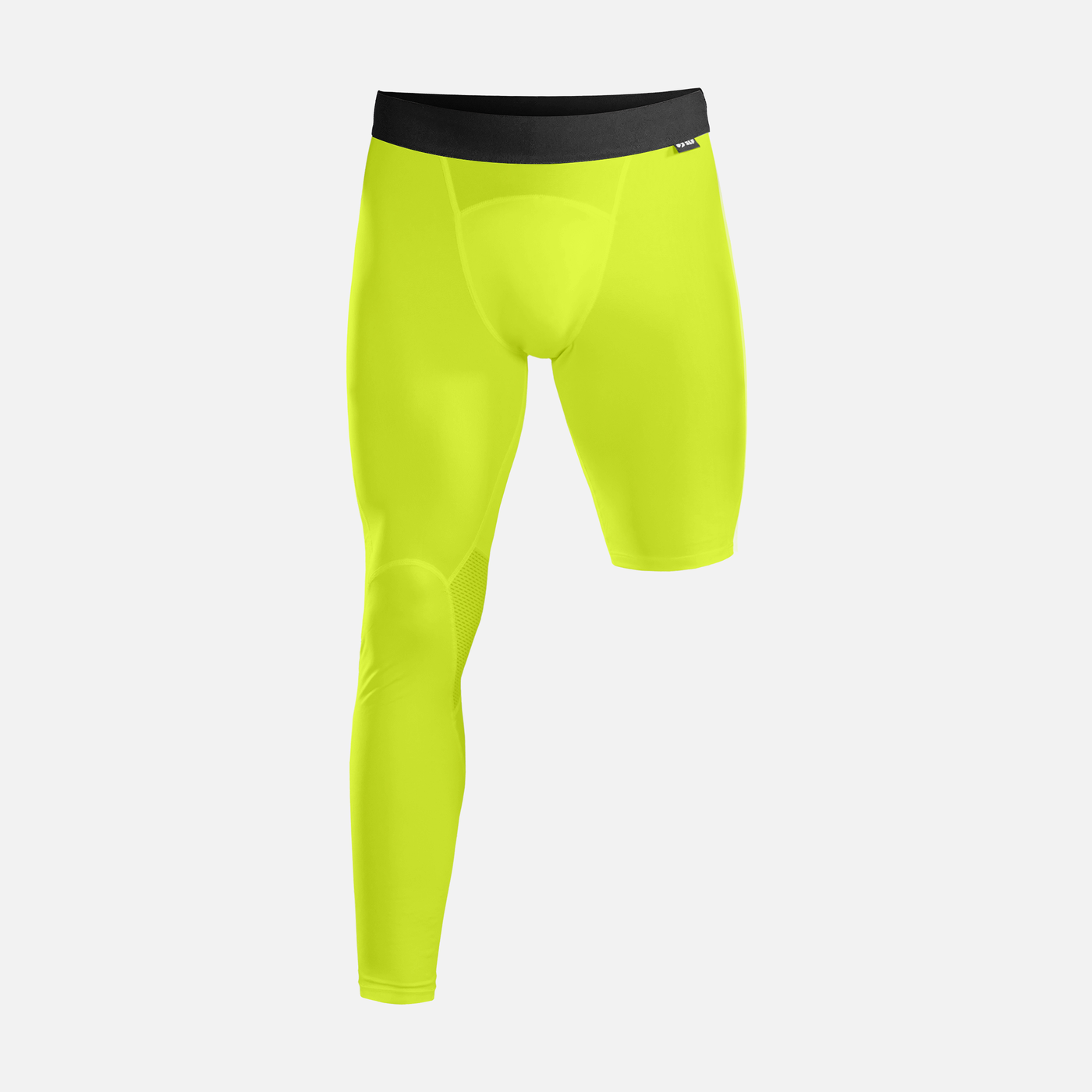 Safety Yellow Single-leg Basketball Tights