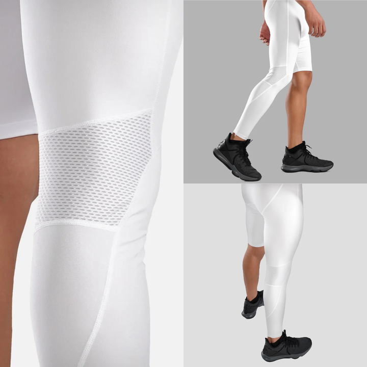 Black Single-leg Tights