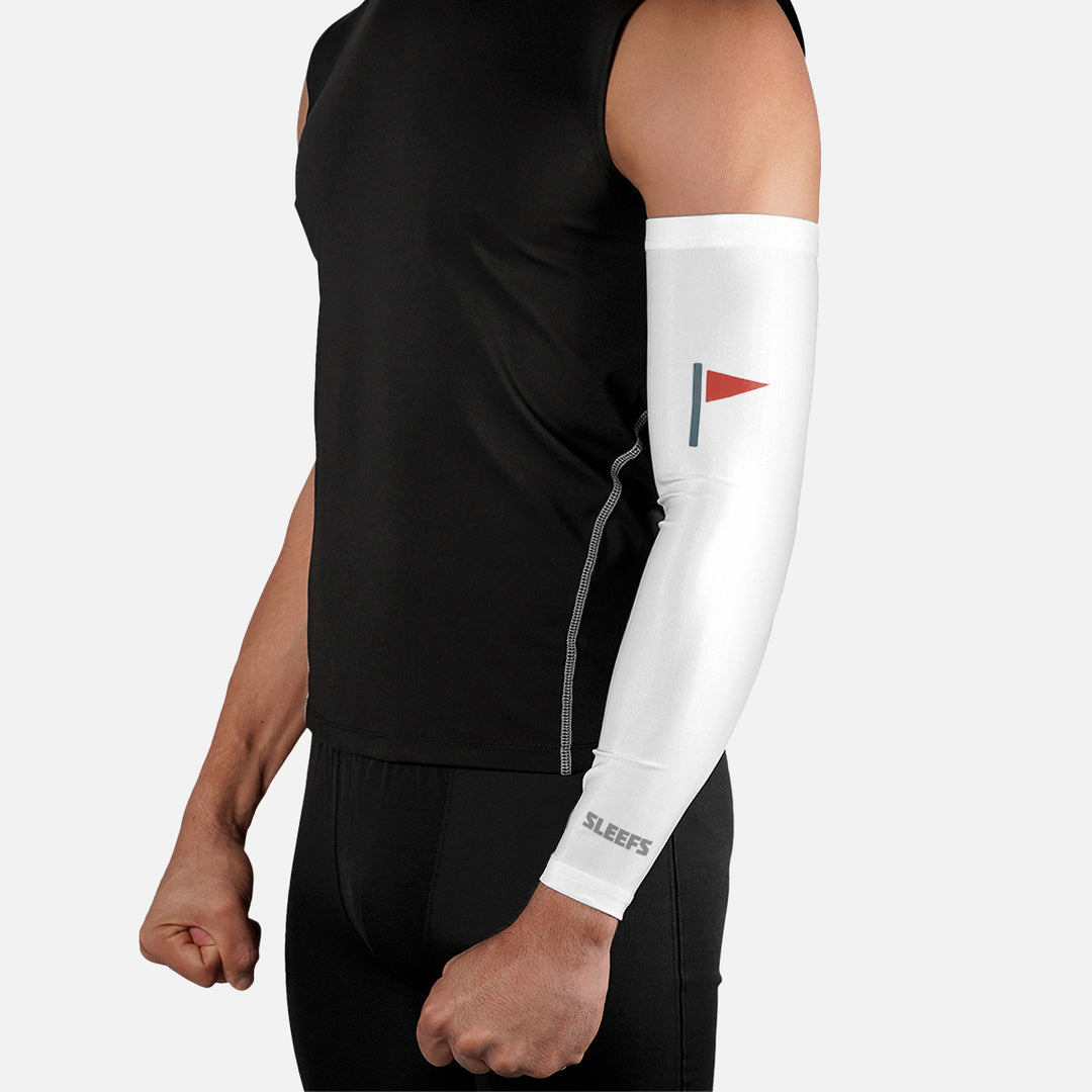 Single Flag Golf Arm Sleeve