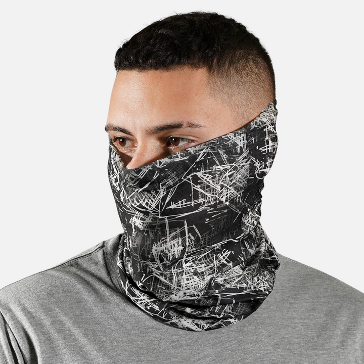 Sketchbook Black Neck Gaiter
