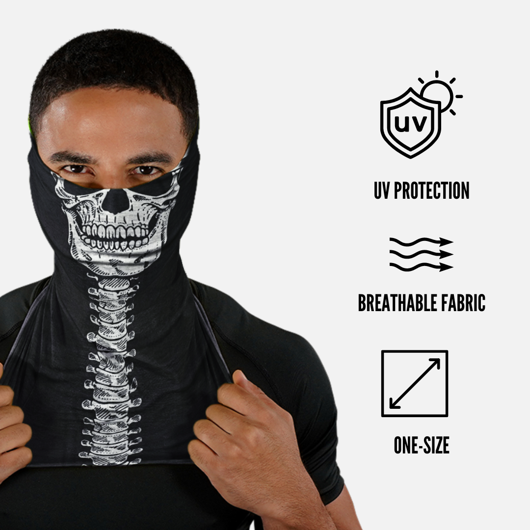 Skull Long Neck Neck Gaiter