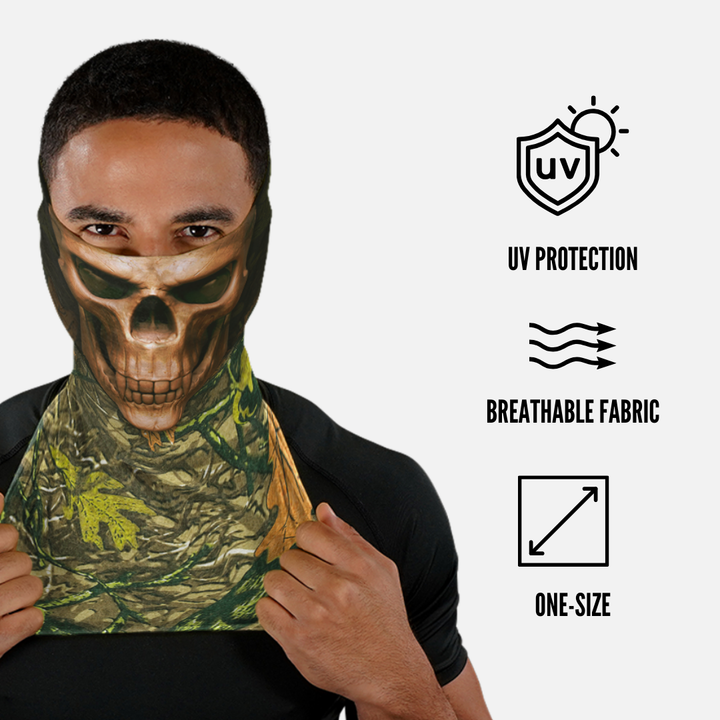 Skull X Real Tree 3 Neck Gaiter
