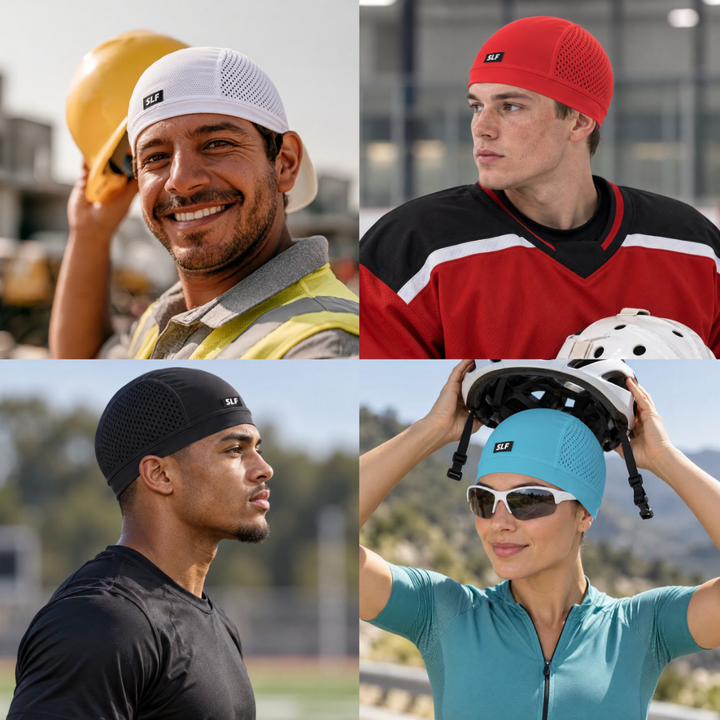 3 Pack Skull Caps