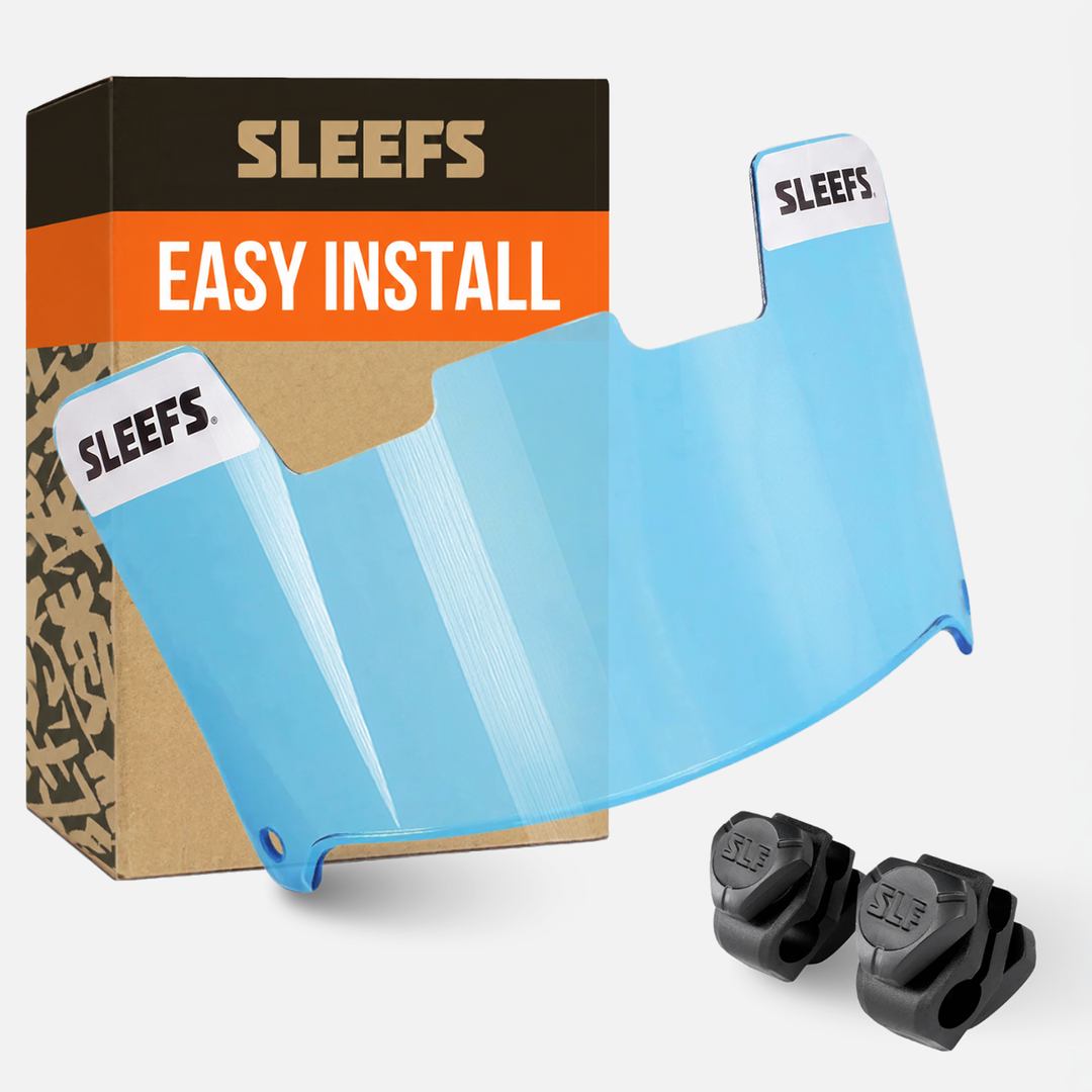 Hue Sky Blue Helmet Eye-Shield Visor