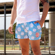 Sky Blue Baseballs Shorts - 5"