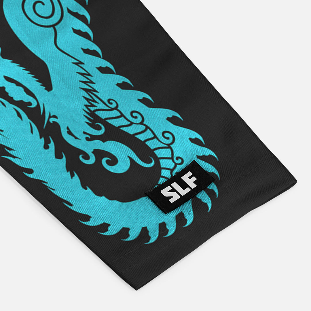 Sky Blue Dragon Kids Arm Sleeve