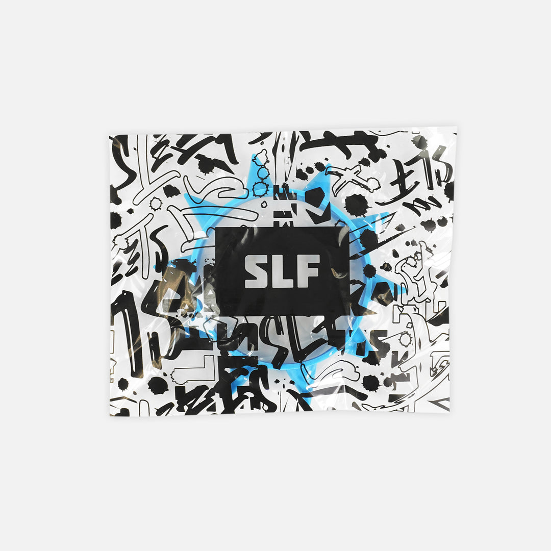 Sky Blue Spiked Silicone Wristband