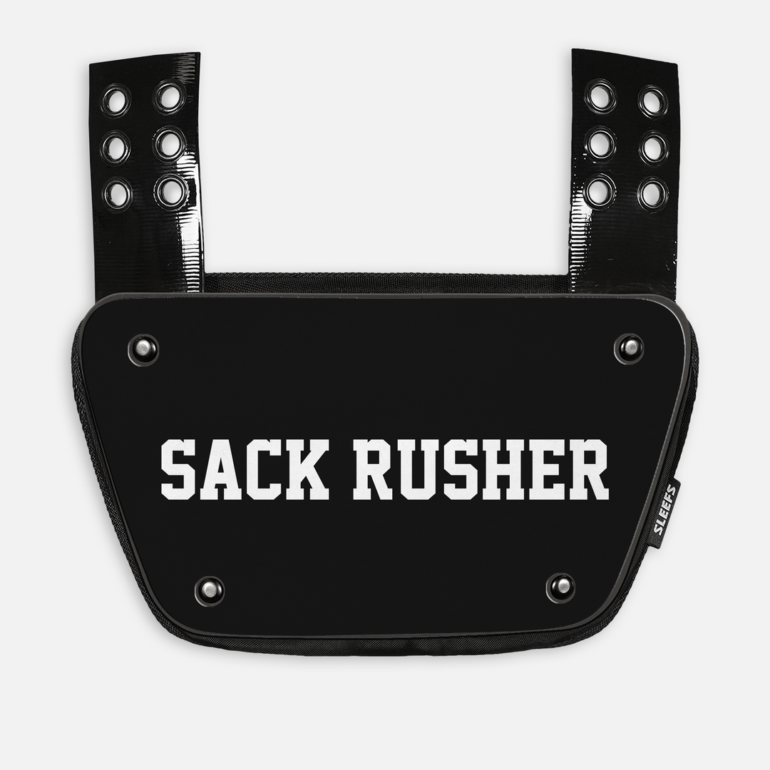 Sack Rusher Sticker for Backplate