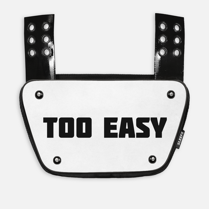 Too easy Sticker for Backplate