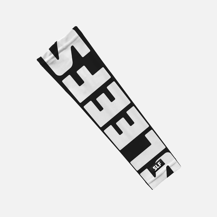 Sleefs Large Logo Black Kids Arm Sleeve