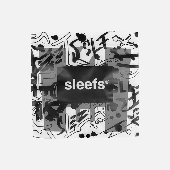 Sleefs Large Logo Black Kids Arm Sleeve