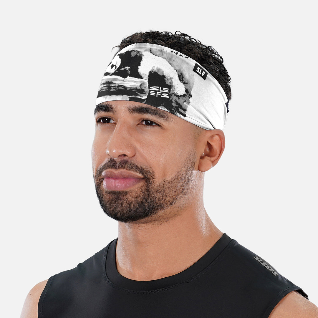 Sleefs Lazy Panda Headband