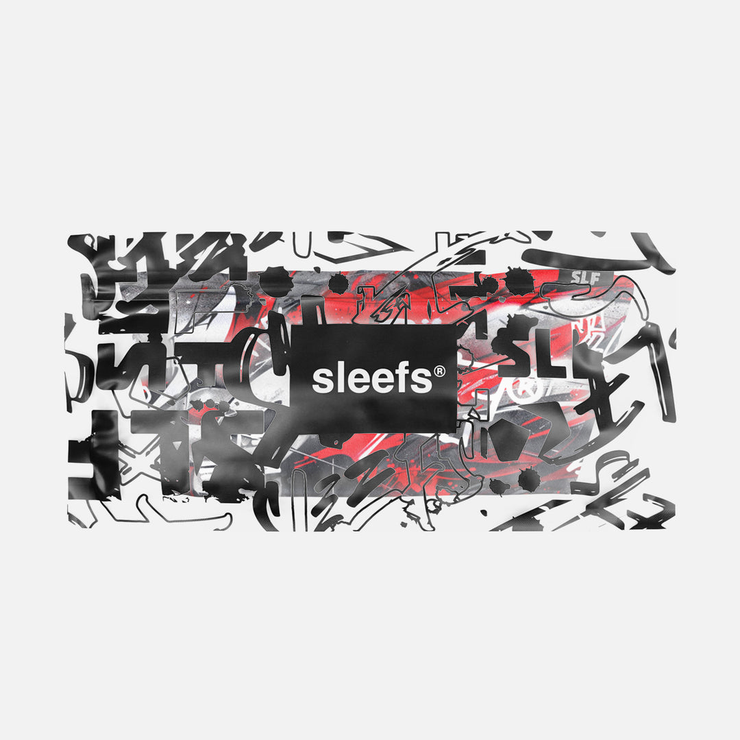 Sleefs Red Urban Graffiti Headband