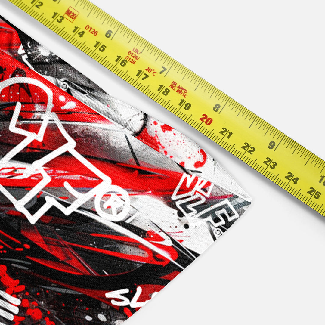 Sleefs Red Urban Graffiti Headband