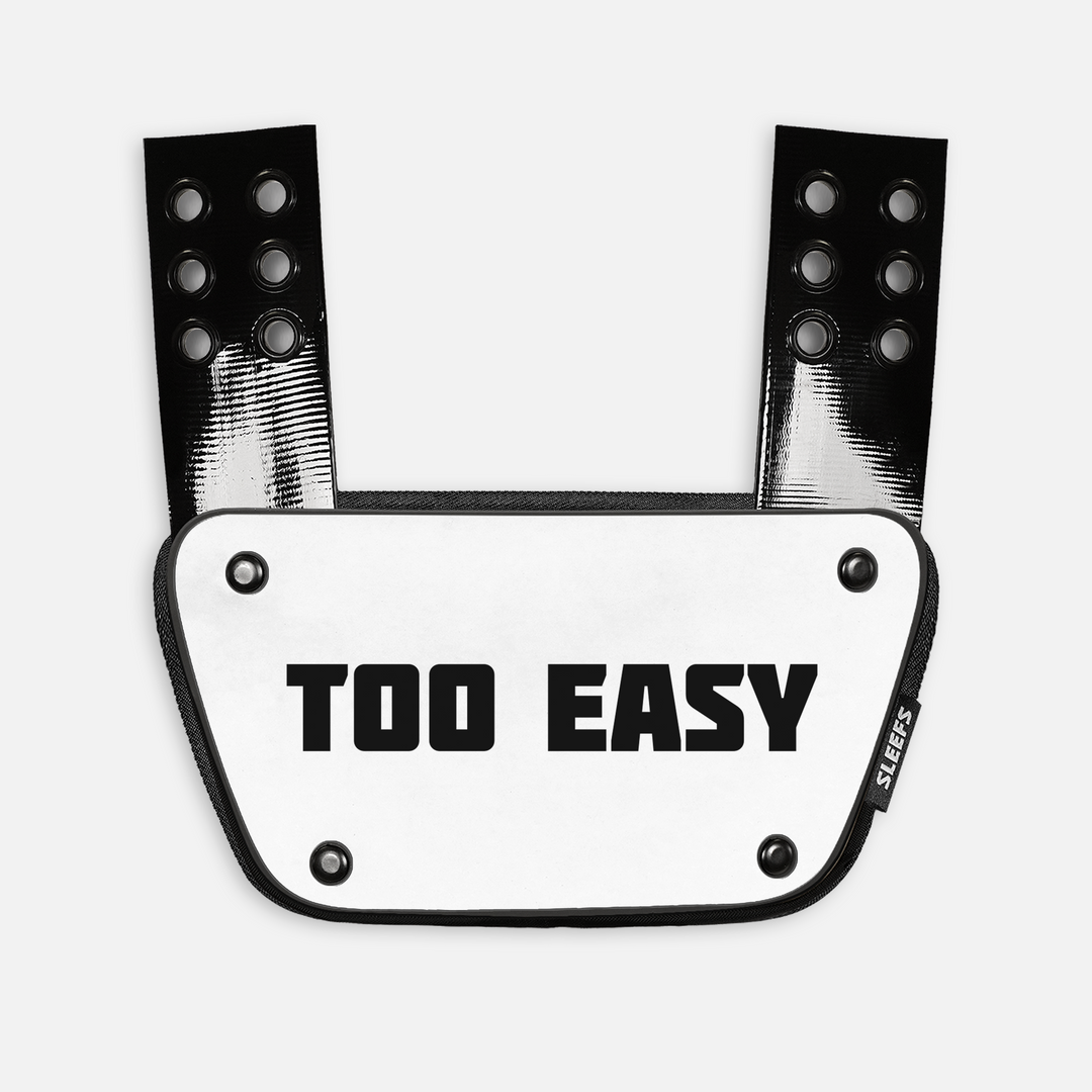 Too easy Sticker for Backplate